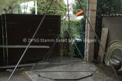 Zeltkonstruktion und Grill14